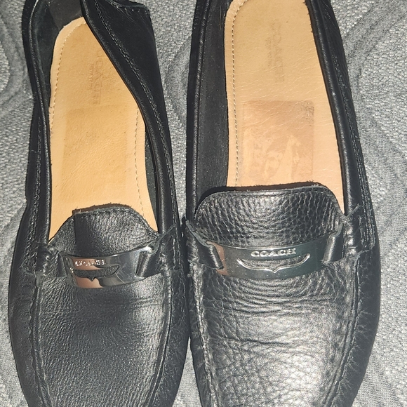 COACH NOLA PEBBLE GRAIN LEATHER SIZE 7 WORN A HANDFUL OF TIMES - Picture 5 of 12